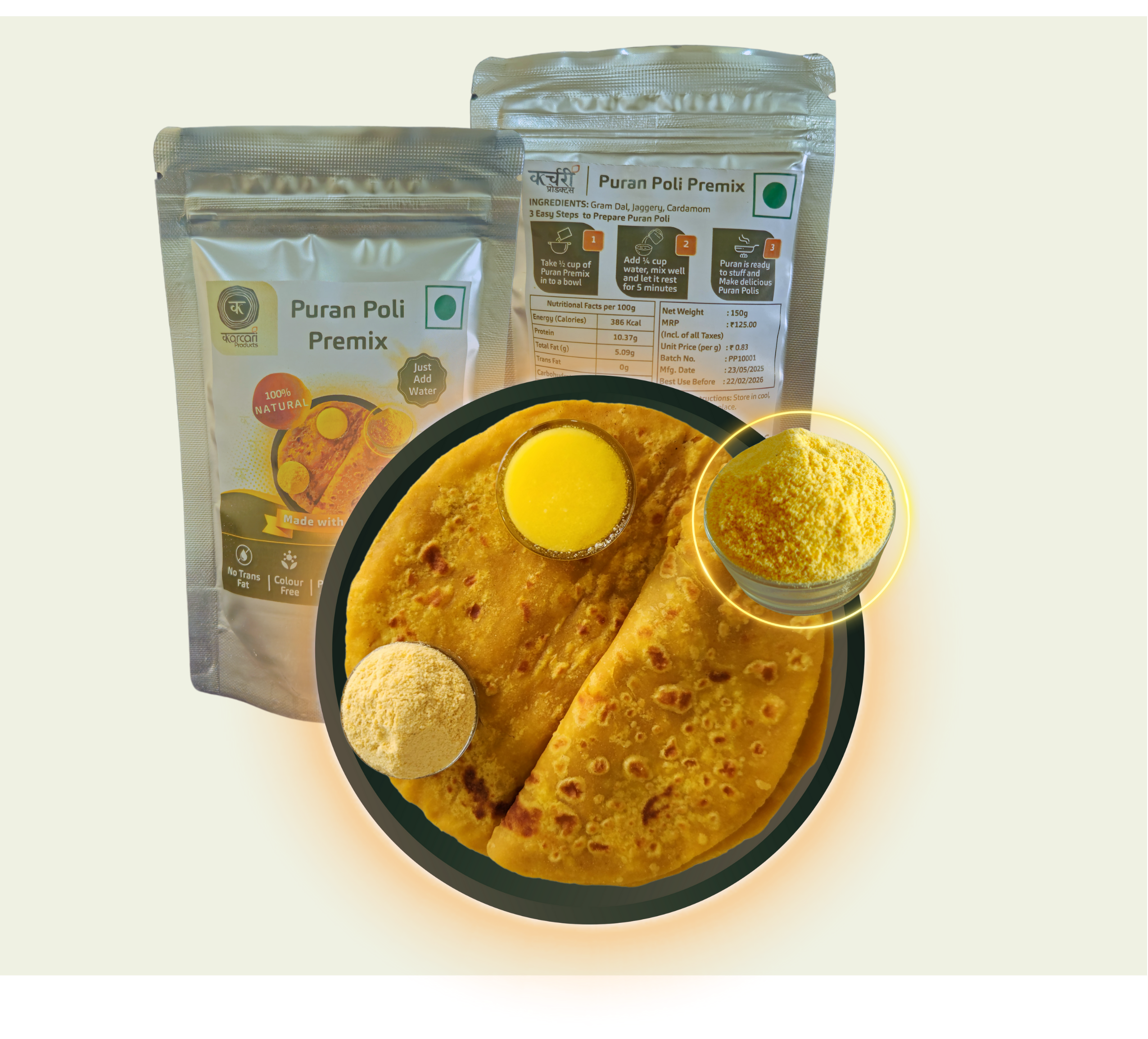 Puran Poli Premix 150gm