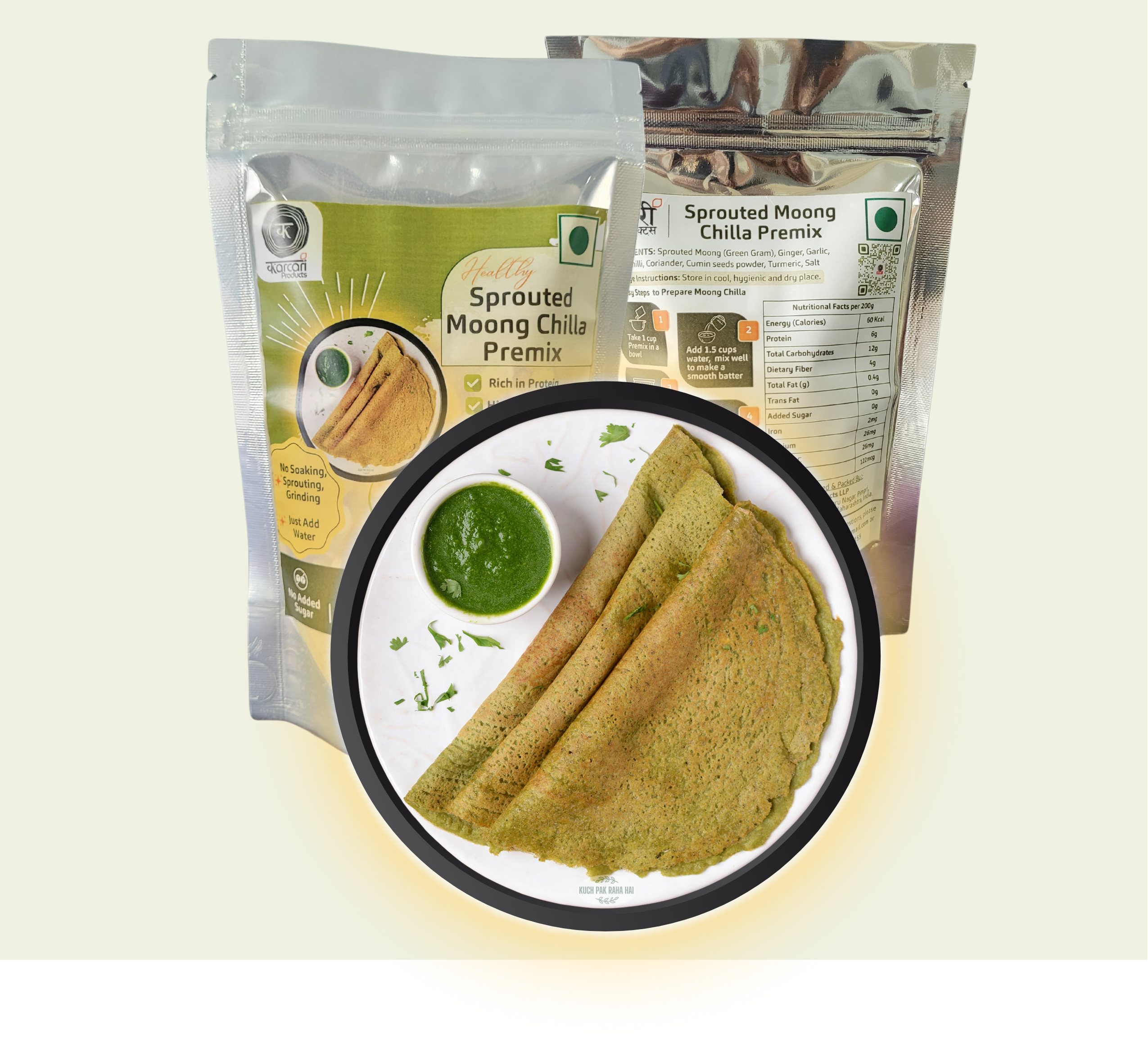 Sprouted-Moong-Chilla Premix